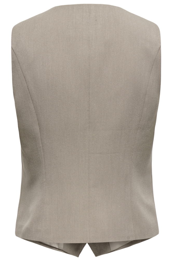 ONLIRIS-HATTIE WAISTCOAT TLR NOOS 15331287 TAUPE GRAY/MELANGE